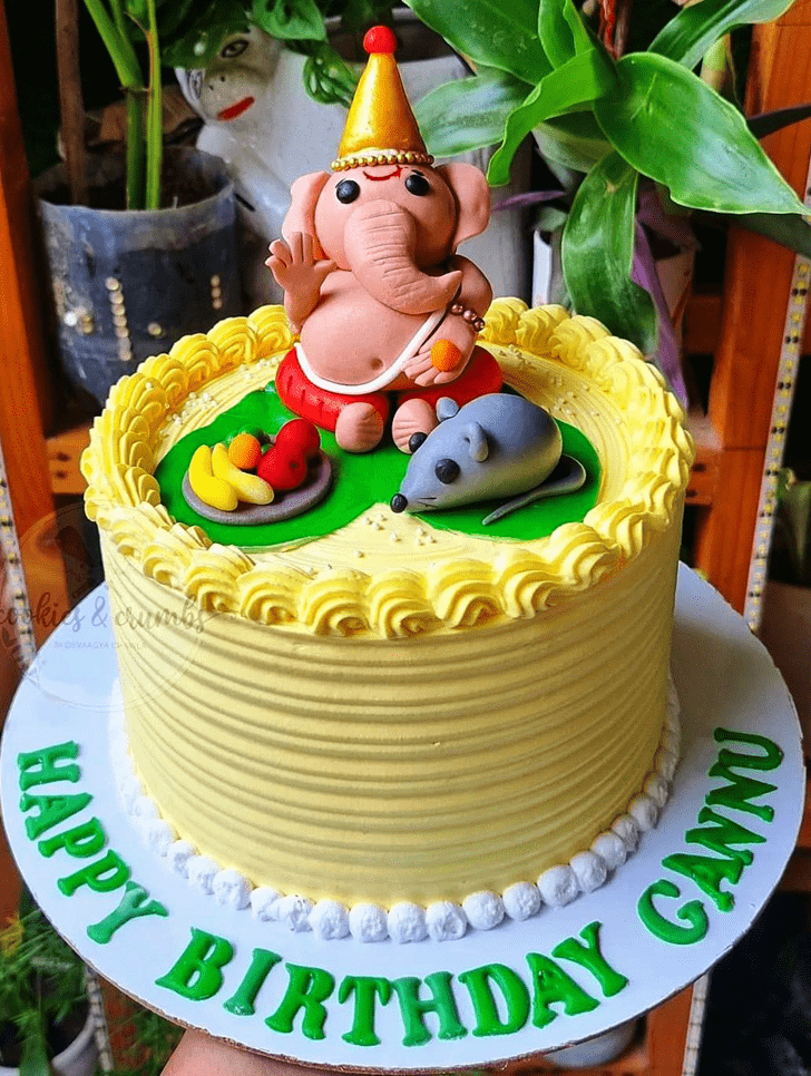 Ravishing Ganpati Cake