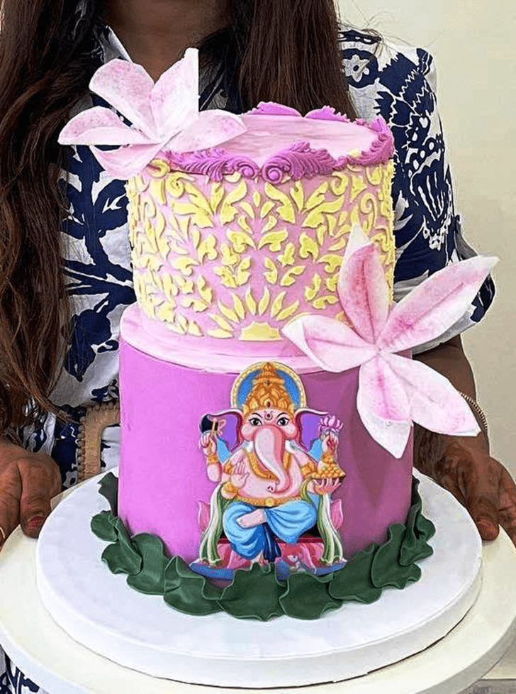 Slightly Ganpati Cake