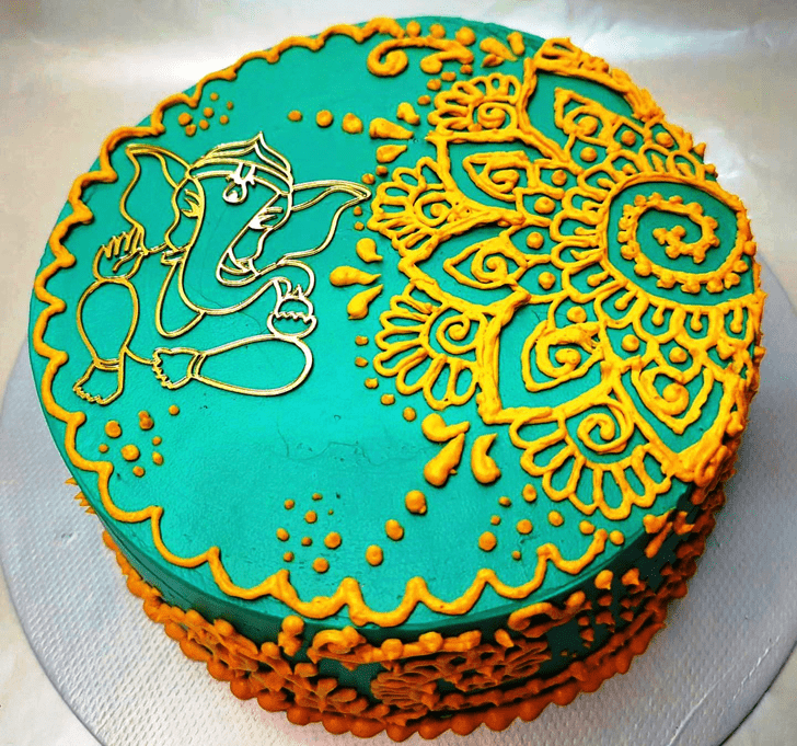 Splendid Ganpati Cake