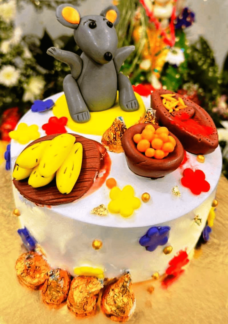 Wonderful Ganpati Cake Design
