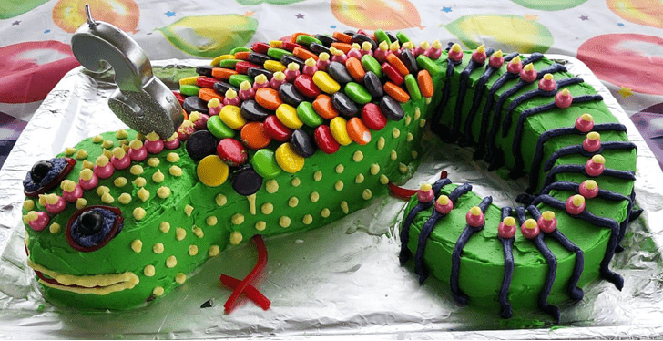 Charming Gecko  Cake