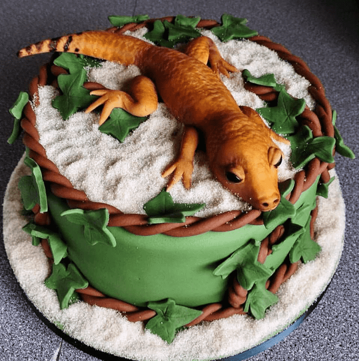 Gorgeous Gecko  Cake