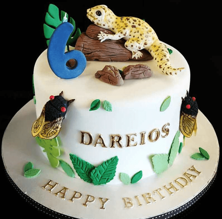 Graceful Gecko  Cake