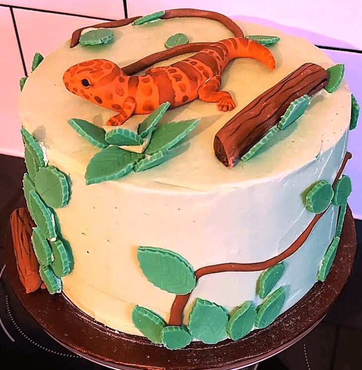 Handsome Gecko  Cake