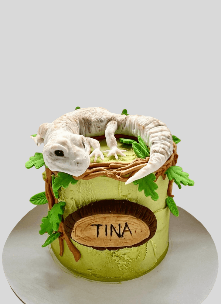 Elegant Gecko  Cake