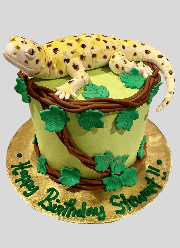Handsome Gecko  Cake