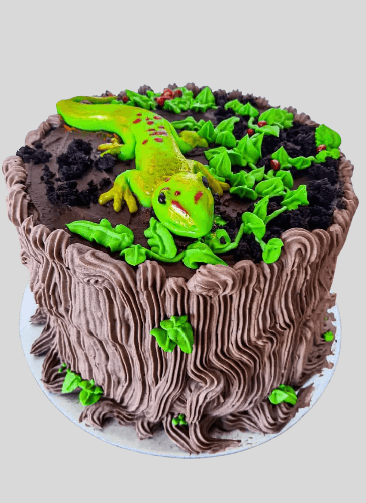 Marvelous Gecko  Cake