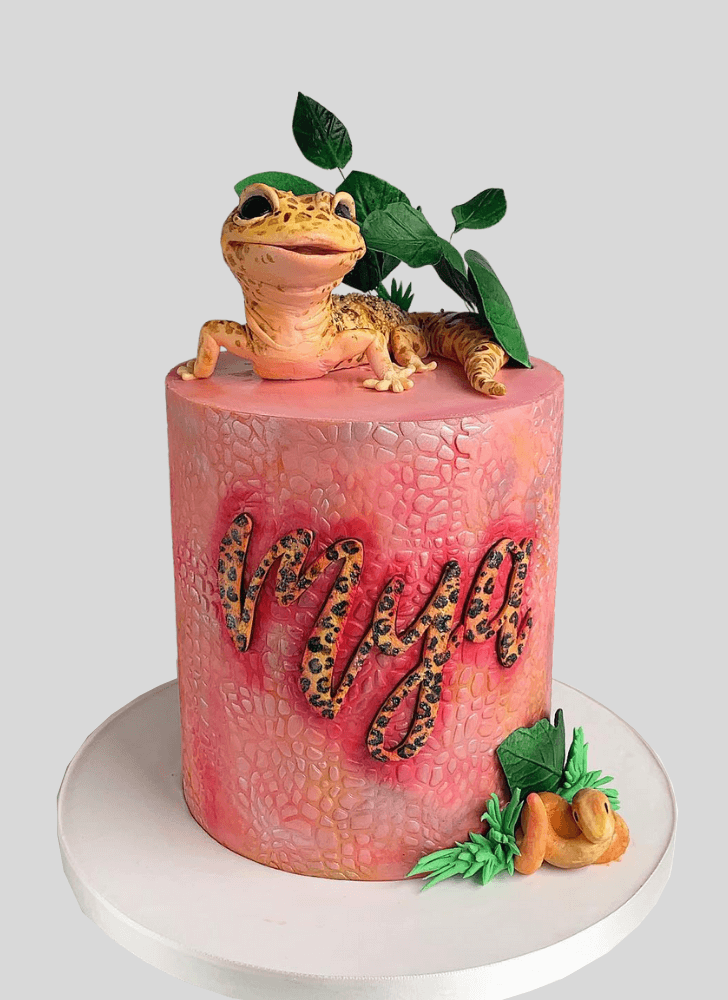 Mesmeric Gecko  Cake