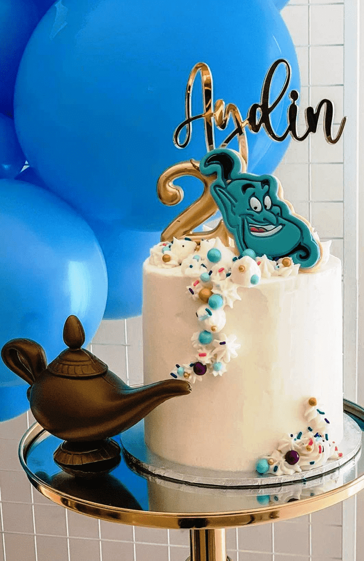 Admirable Genie Cake Design