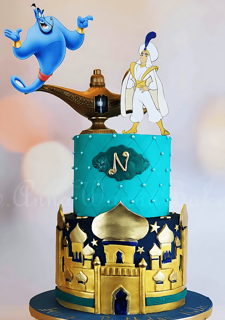 Aladdin Cake Recipe - Easy Disney Birthday Party Food Idea - Easy Family  Recipe Ideas