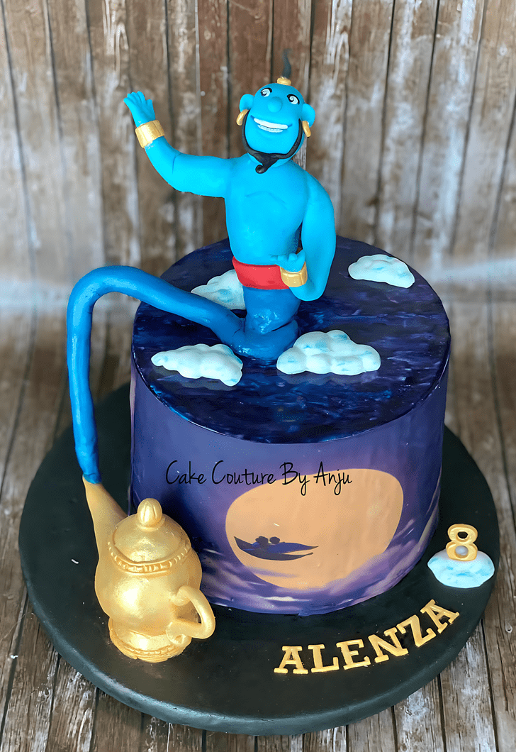 Pleasing Genie Cake
