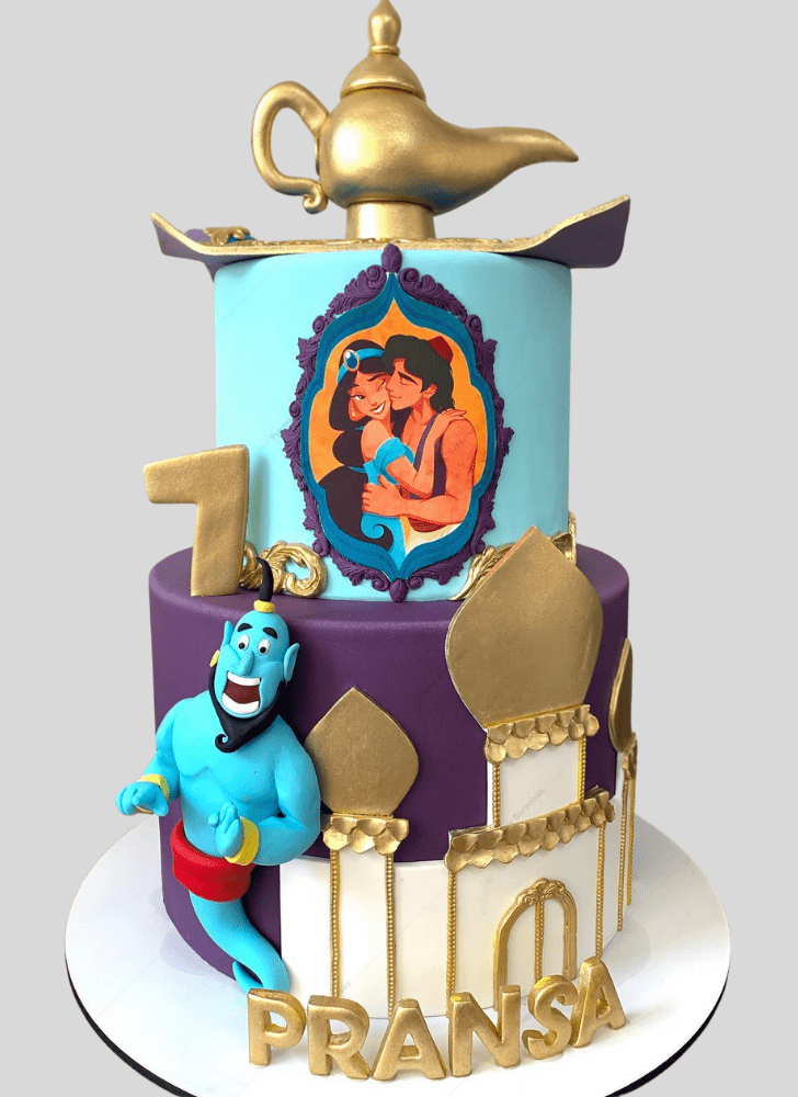 Handsome Genie Cake