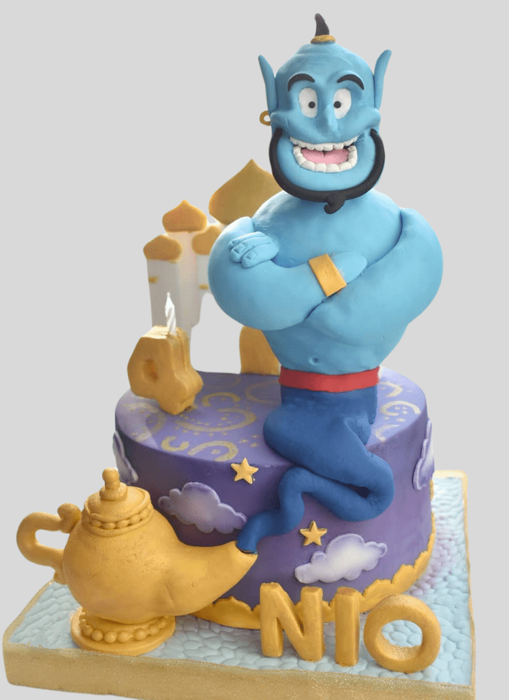 Inviting Genie Cake