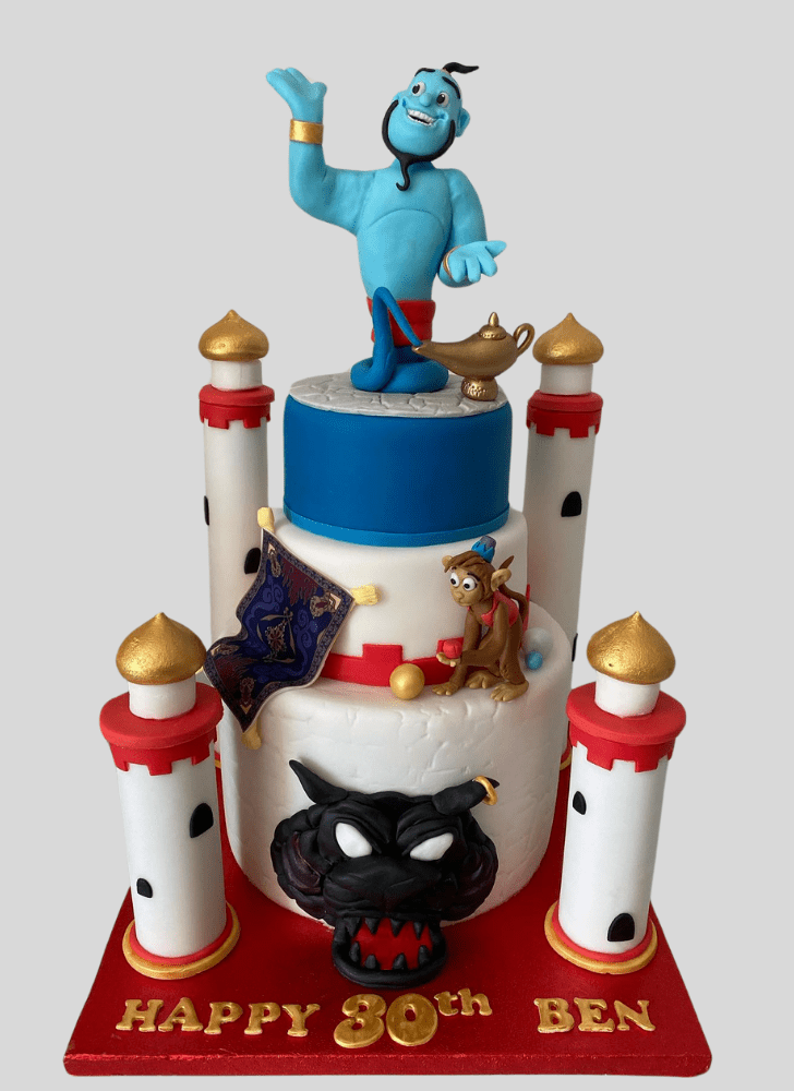 Wonderful Genie Cake Design