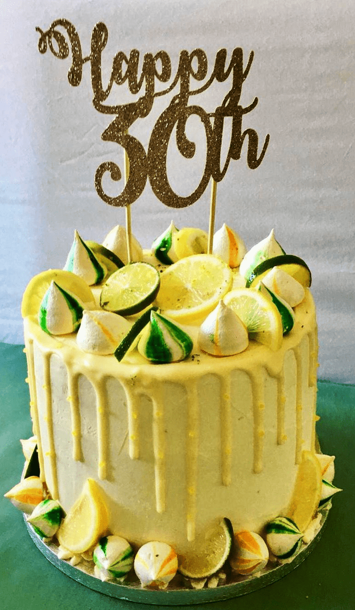 Appealing Gin And Tonic Cake