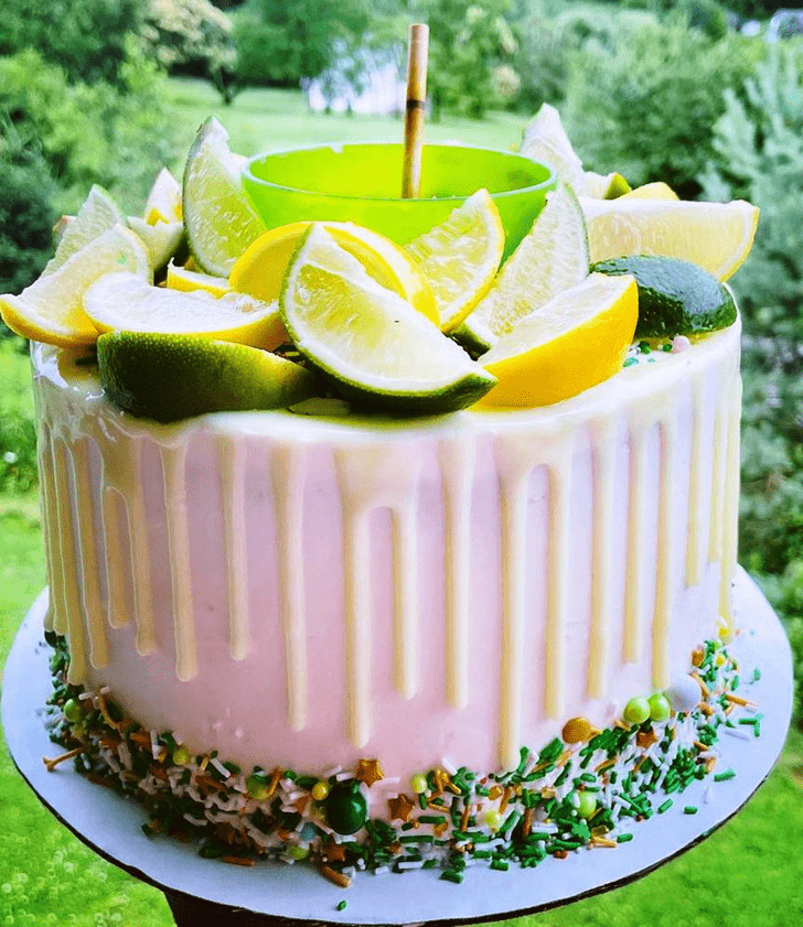 Enthralling Gin And Tonic Cake