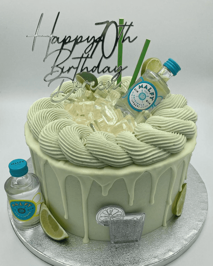 Handsome Gin And Tonic Cake