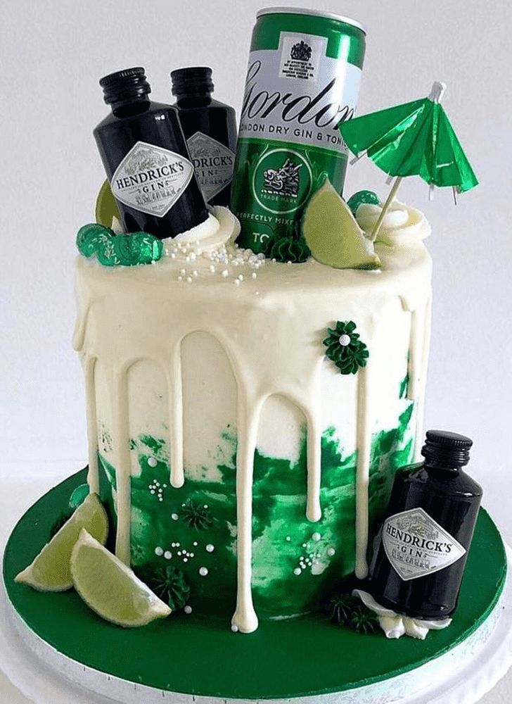 Magnetic Gin And Tonic Cake