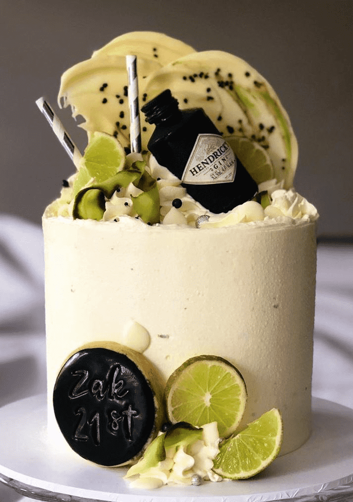 Marvelous Gin And Tonic Cake