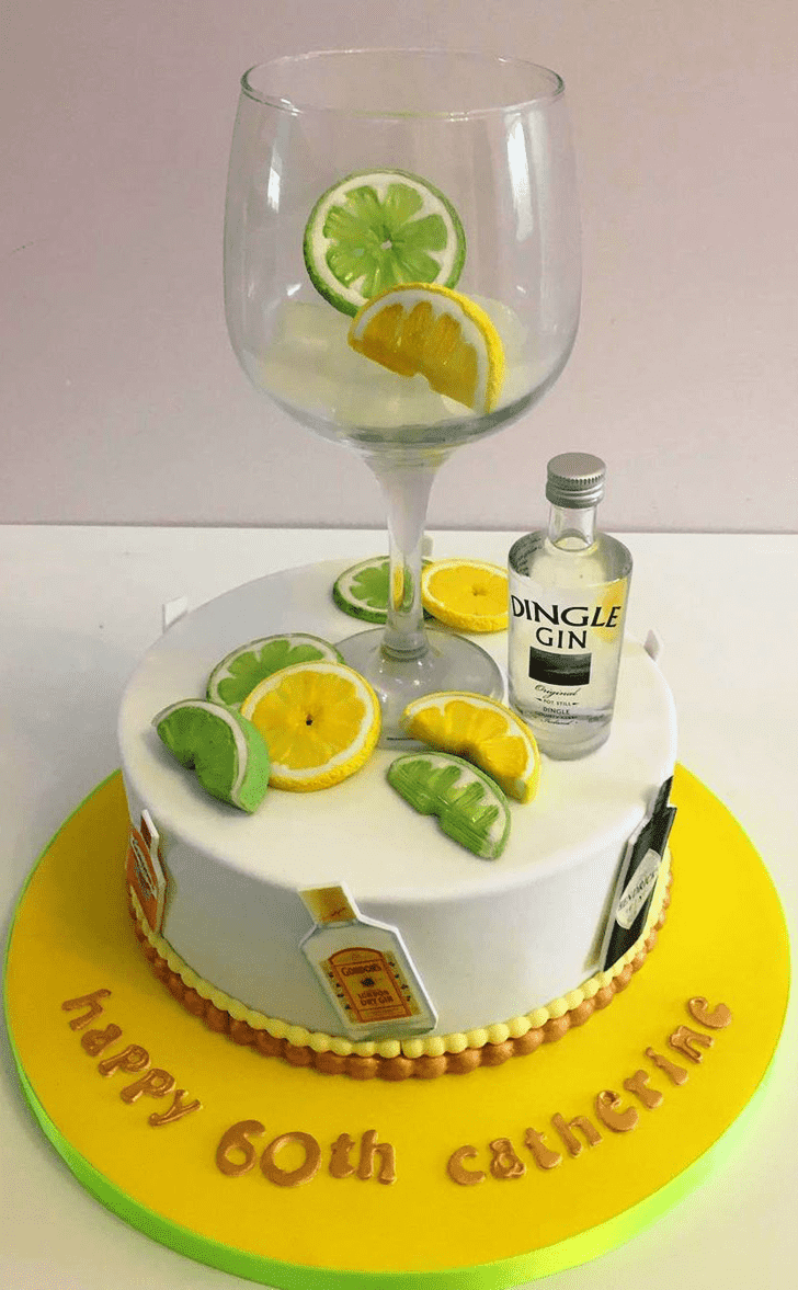 Radiant Gin And Tonic Cake