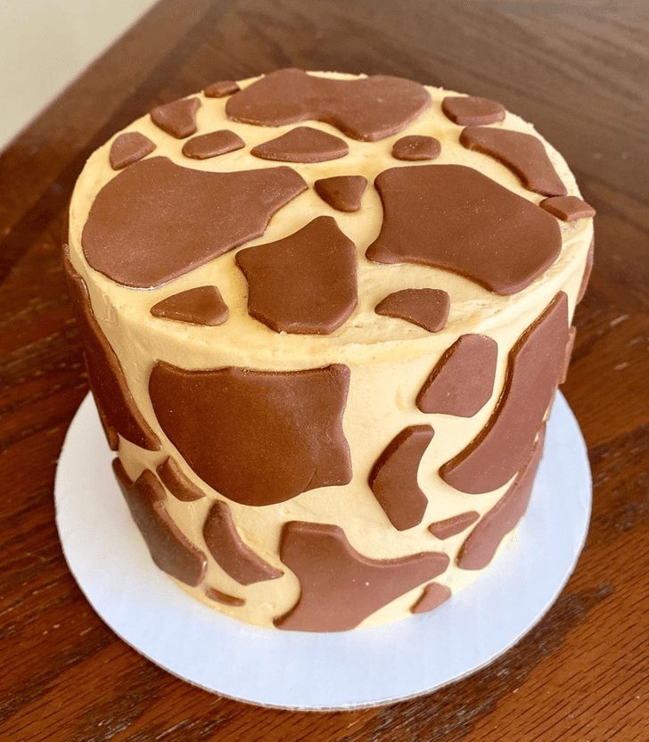 Appealing Giraffe Cake