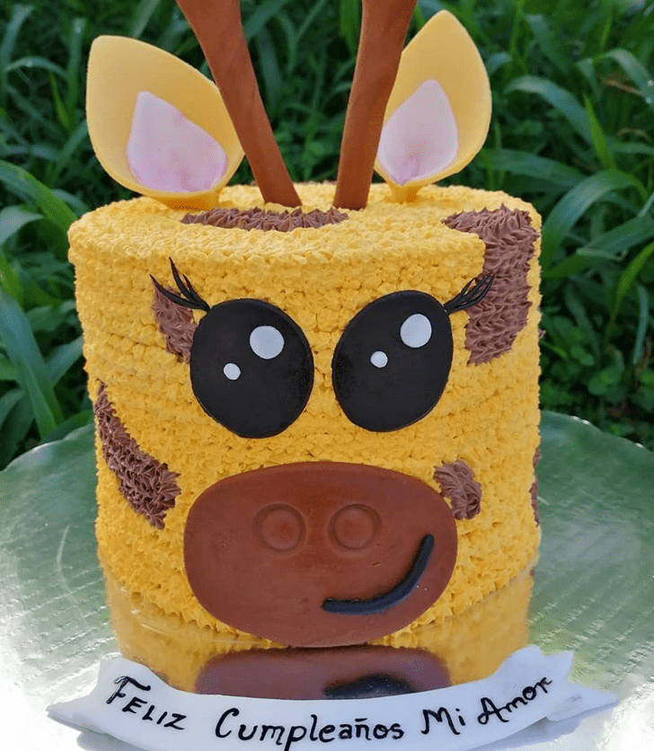 Delightful Giraffe Cake