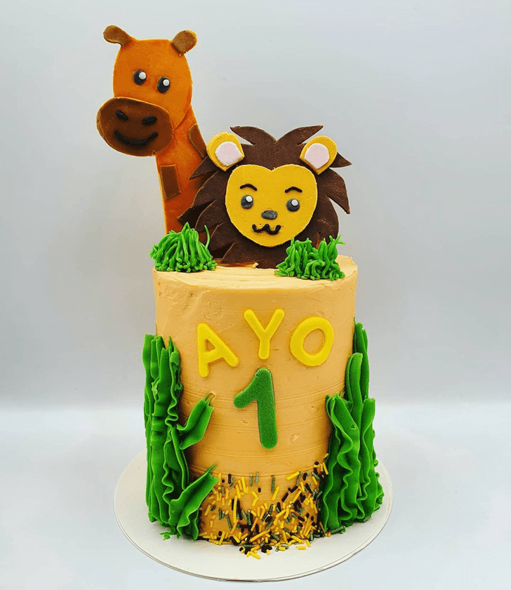 Marvelous Giraffe Cake