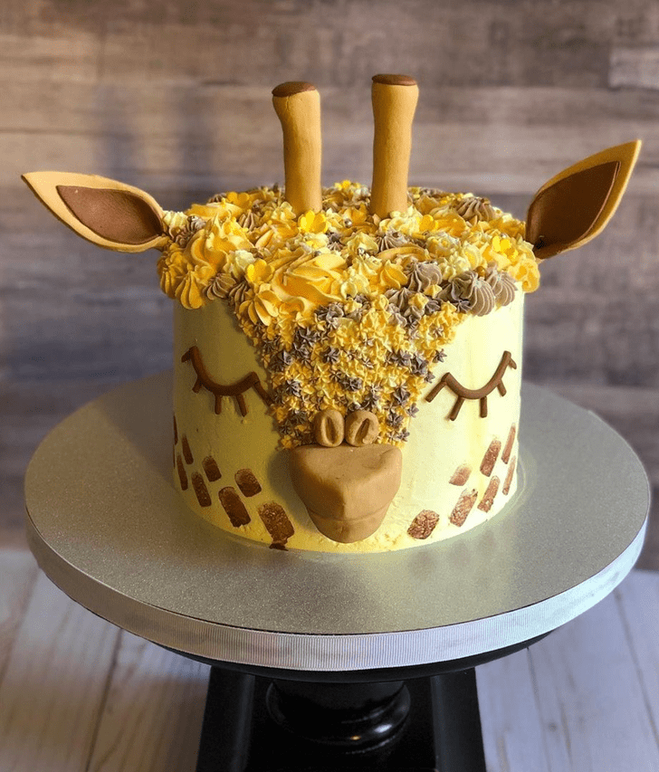 Ravishing Giraffe Cake