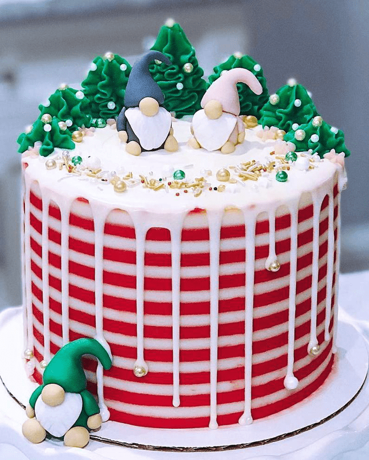 Admirable Gnome Cake Design