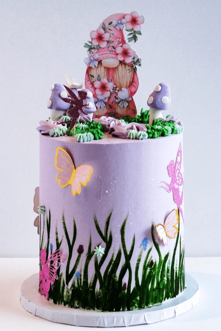 Delicate Gnome Cake