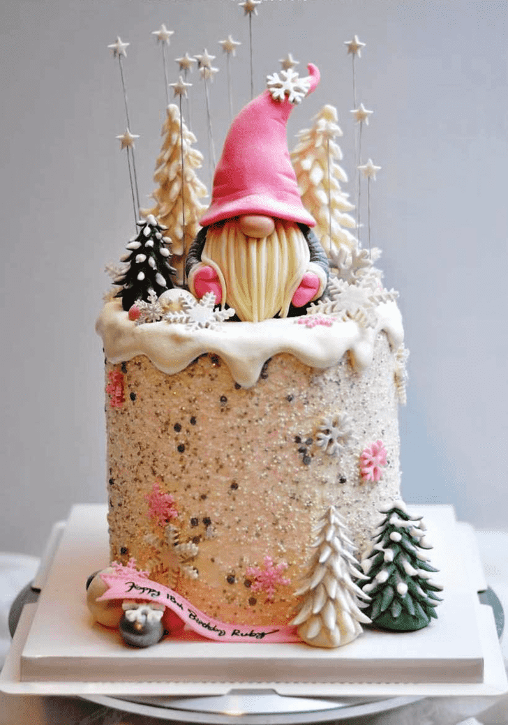 Delightful Gnome Cake