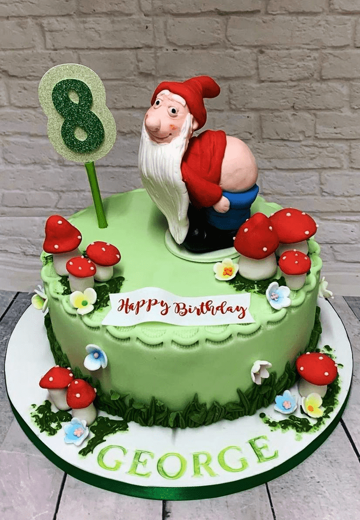 Fascinating Gnome Cake