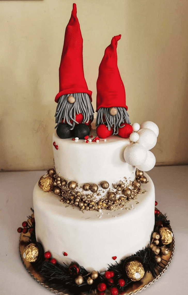 Fetching Gnome Cake