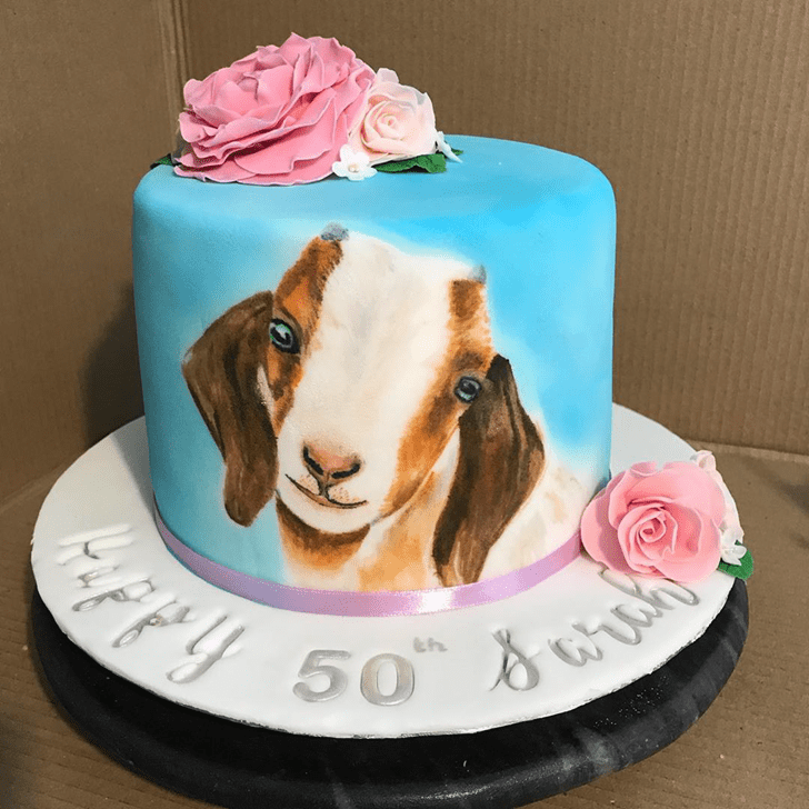 Admirable Goat Cake Design