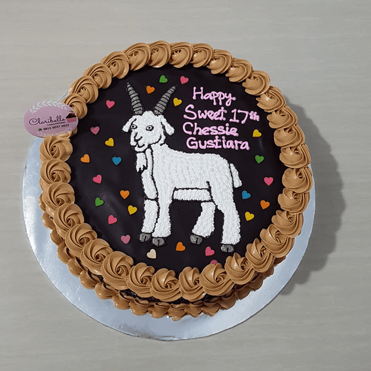 Delightful Goat Cake