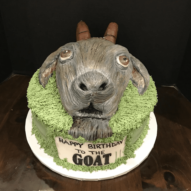 Stunning Goat Cake