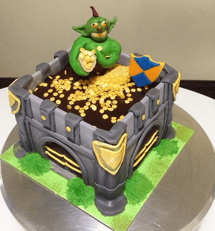 Adorable Goblin Cake