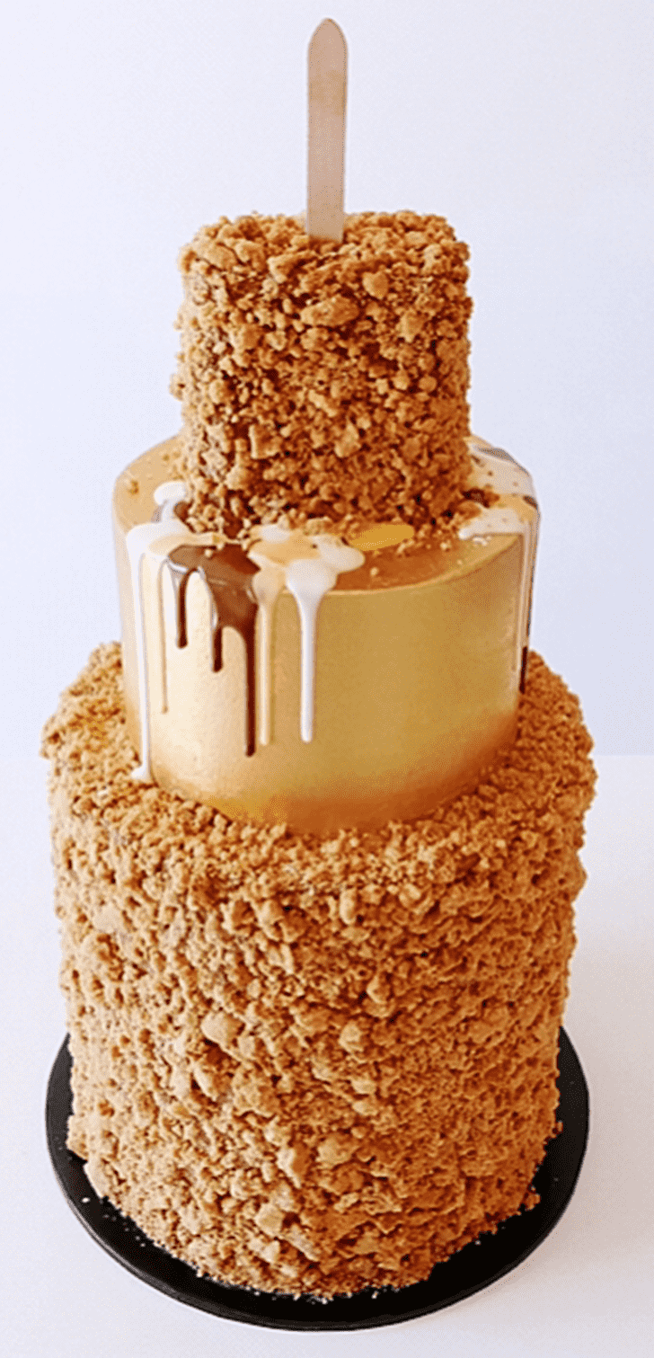 Comely Golden Gaytime Cake