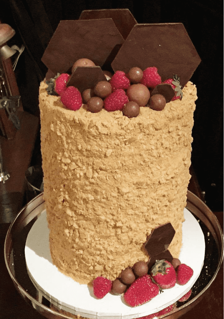 Magnificent Golden Gaytime Cake