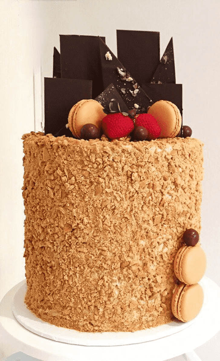 Marvelous Golden Gaytime Cake