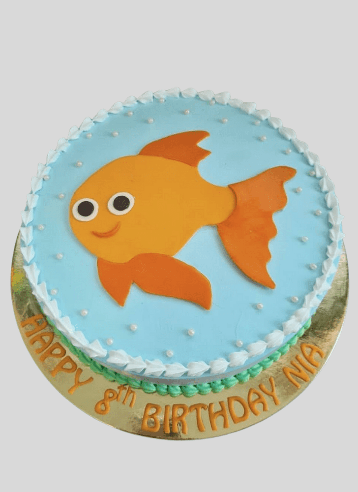 Fair Goldfish Cake