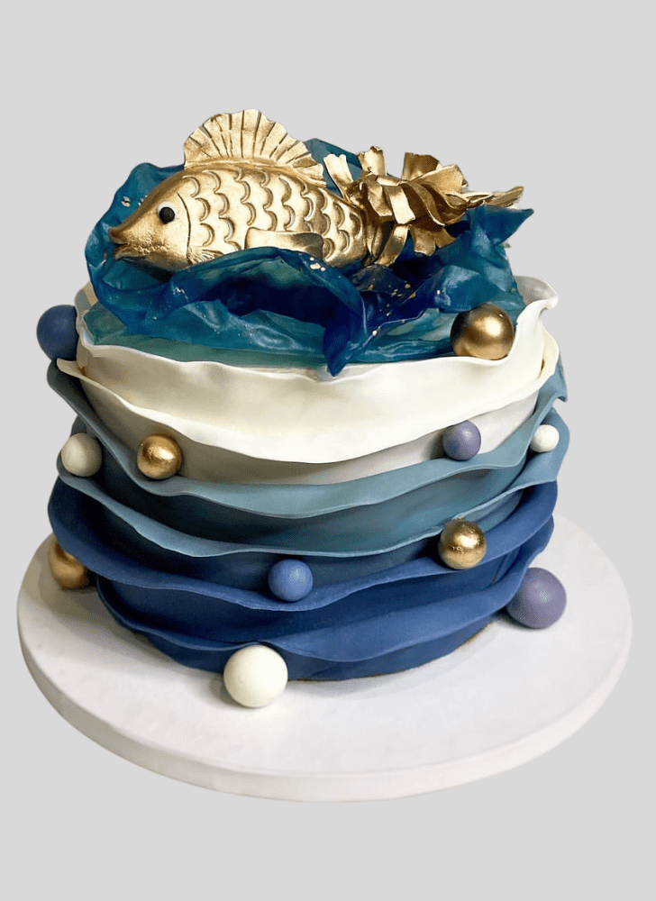 Grand Goldfish Cake