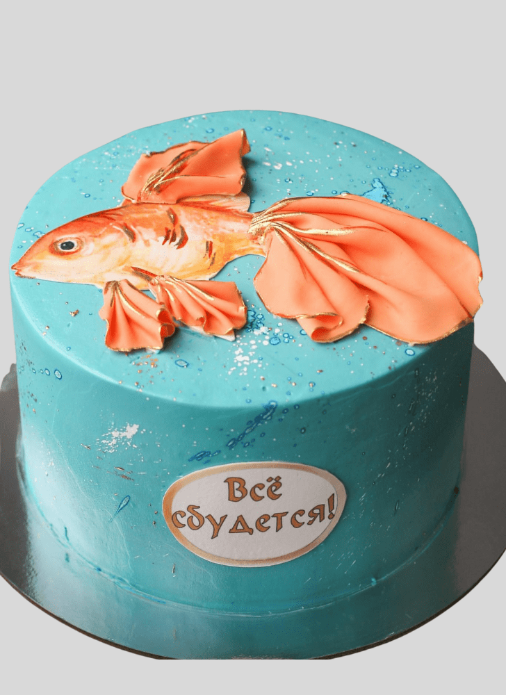 Nice Goldfish Cake