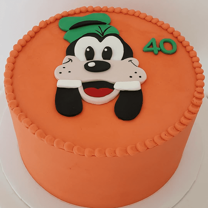 Mesmeric Goofy Cake
