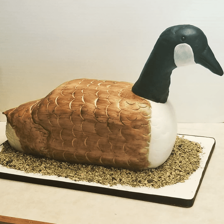 Admirable Goose Cake Design
