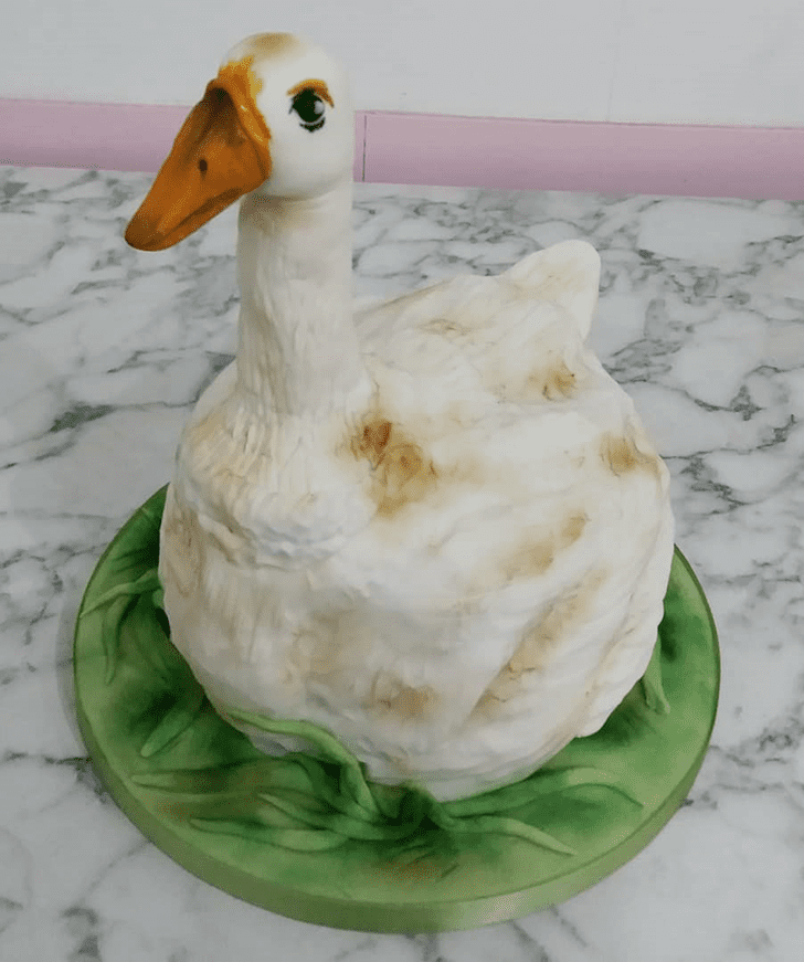 Delicate Goose Cake