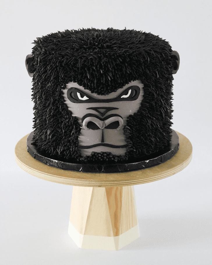 Wonderful Gorilla Cake Design