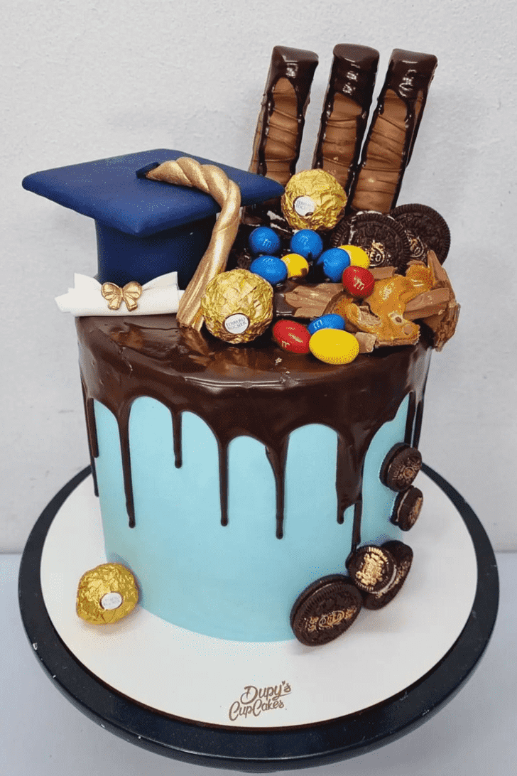 Angelic Graduation Cake