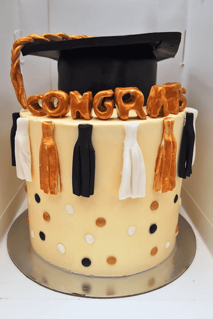 Delightful Graduation Cake