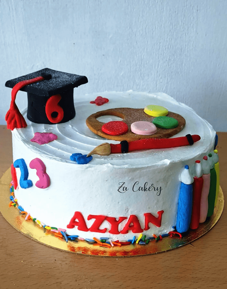 Handsome Graduation Cake
